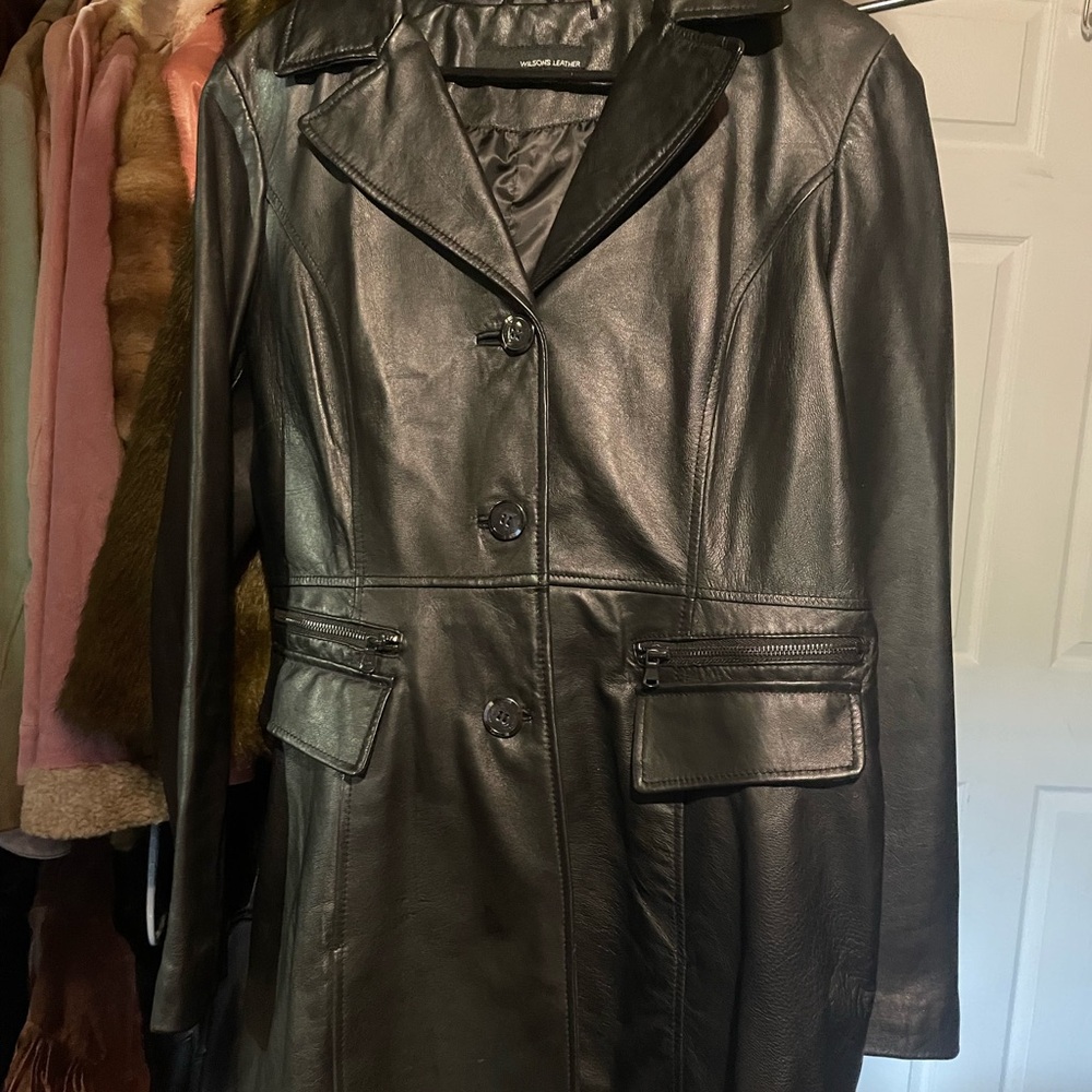 “Wilsons Leather” leather coat